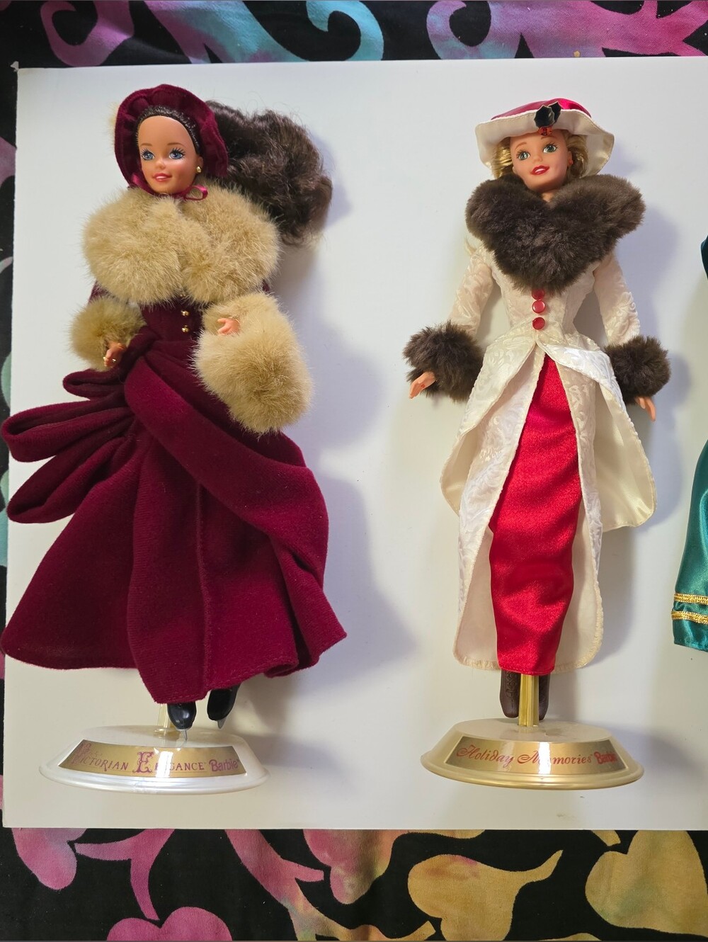 Lot Victorians Christmas Theme Barbie